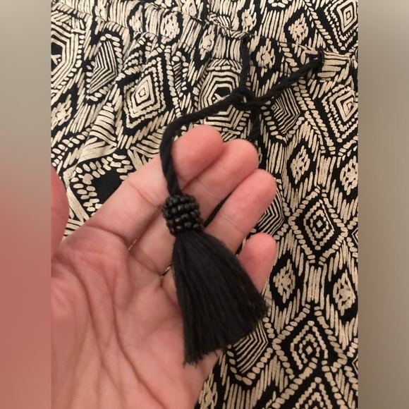 Lucky Brand Jersey Tank Dress XL Geo Aztec Boho - Picture 9 of 15